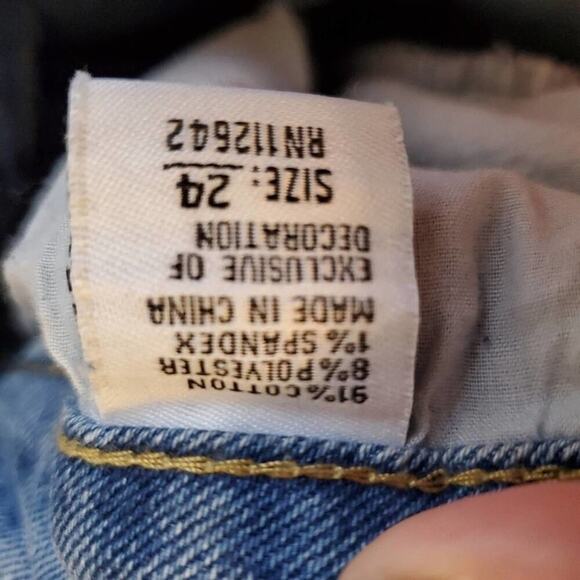 Democracy ab solution high rise retro raw hem Bermuda shorts plus size 24 new!! - Picture 3 of 9